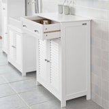 Freestanding Storage Cabinet with Doors/Drawer 60x87x35 cm V178-84874