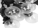 Outdoor String Light with 40 G50 Bulb Waterproof Solar USB Charging Transparent Shell Decorative LED V1294-YM0901-3119240046511