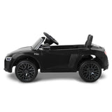 Kids Ride On Car Audi R8 Licensed Sports Electric Toy Cars Black RCAR-R8-S-BK