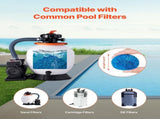 Pool Filter Balls for Sand Filter, 1.83 kg, Filter Balls Replace Pool Filter Sand, Reusable Blue V952-SLBGLQLS4LBSZKI05V0