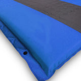 Double Self Inflating Mattress Sleeping Mat Air Bed Camping Hiking Joinable - blue V610-SELMATS8573-BL-DOU