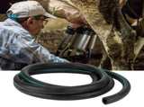 G3/8 3 m Milk Hose Flexible Black Rubber Milking Machine Tube Pipe Livestock Accessory V1294-YM0718-3111200284611
