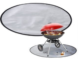 Fire Pit Mat Heat Resistant Grill Deck Protector Double Sided Round Lawn Mat for Outdoor V1294-YM0523-3111220001913