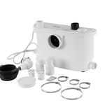 Giantz Macerator Sewerage Pump Waste Water Marine Toilet Disposal Unit Clean PUMP-MAC-400-WH