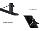 Gardeon Hammock Chair Steel Stand Outdoor Furniture Heavy Duty Black HM-CHAIR-STAND-X