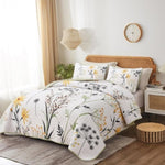 Decorative Quilted Coverlet and Pillowcases Set: Elevate Your Home Decor - Queen size V745-MAC080487Q13U