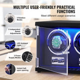 Watch Winder, Dual Watch Winder for Men's and Women's Automatic Watch, with 2 Super Quiet Japanese V952-SBZDSLH2Z0001PWIXV3