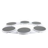 Rotating Food Trays with Tracks Portable Meal Tray Turntable Organizer for Dining Table Gathering V1294-YM0901-3118240258811