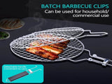 Chmadoxn Extra Large Cooking Surface Grill Clip for Barbecue, Large Foldable Portable Long Handle V1189-WXFWAL-20260326-02771