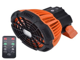 Camping Fan with Light Silent USB Charging 180&deg Rotation Portable Hook Design 5 LED Fan for Tent V1294-YM0523-3113220048711