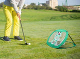 Outdoor Golf Practice Net with Stable Frame, Green Chipping Net for Effective Golf Training and V1369-AZ3-W-13349