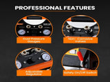 UNIMAC 20L Twin Tank Air Compressor, 116PSI Portable Silent Oil-Free Electric, for Airtools Tyre V219-TOLACMUM2C0FA