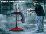 Universal Auto Paint Stand Panel Tree Paint Rotating Stand Center Post Hang Paint Spray with 4 V985-ROTATINGPAINTSTAND