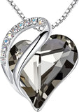 Infinity Love Heart Necklace, Birthstone Necklace for Women, Jewelry for Women with Healing V1164-325795