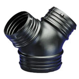 FantechTrade Fan Ducting Y Piece 150x150x150mm Branch Take Off Injected Moulded ABS YP-150-150-150 V1202-V1-FANYP-150-150-150