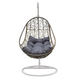 Arcadia Furniture Rocking Egg Chair - Oatmeal and Grey ABM-10001760