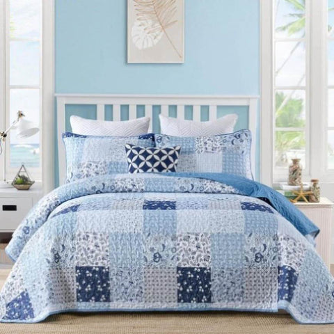 Charming Quilted coverlet and pillowcovers set Timeless Appeal - Queen size V745-MAC090522Q13U