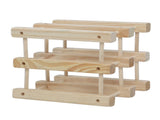 Wine Rack Wood Stackable Modular Wine Rack Wine Holder Free Standing For Kitchen Bar Countertop 6 V1294-YM0521-3116230002611