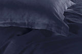 1000TC Tailored Super King Size Quilt/Duvet Cover Set - Midnight Blue V493-SK-12