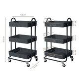 EKKIO Kitchen Trolley Cart 3 Tier V227-2997101004990