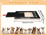 Dog Scratch Board for Nails with Treat Compartment, Self File Nail Grinder Alternative to Nail V1237-ZY-924-148