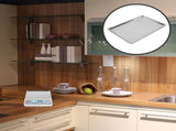 Electronic Kitchen Scale Tray Metal Pan for Home Use Durable and Rust Resistant V1192-AZ-W-28409