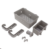 Poolside Storage Basket Swimming Pool Side Storage Containers Basket with Cup Holder V1294-YM0901-3111230189411