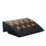 Rubber Curb Ramp 15.2 cm Rise Height Sidewalk Curb Ramp, 37 cm Width 49.1 cm Length Driveway Ramp V952-SJDLYPDGB1197GOBVV0