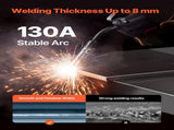 MIG, 130Amp Synergic Mig Welding Machine, 3-in-1 Flux Core MIG/Stick/Lift TIG Multi-Process V952-MIGYXHJ3H113QH258V3