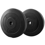 Everfit Weight Plates Standard 2X 10kg Barbell Plate Weight Lifting FIT-K-DB-PL-3XL