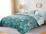 Crafted Quilted Bedspread and Pillowcases Set A Testament to Elegance - Queen size V745-MAC090452Q13U