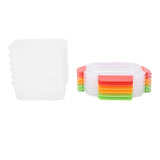 6 Pcs Food Storage Container Set 750ML Stackable Reusable PP Food Storage Box with Sealing Lid for V1294-YM0901-3118250193911