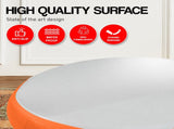 Powertrain 20cm Thick 1m Airtrack Spot Round Inflatable Gymnastics Tumbling Mat Air Track - Ora IFM-XBO-01R-GOR