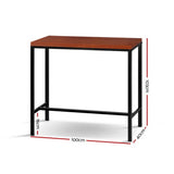 Artiss Alex Bar Table 100CM Rectangular LC-BAR-TAB-ALEX-WAL