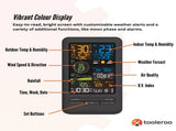 Tooleroo Weather Station 7-in-1 Professional Home Forecast Outdoor Sensor V238-SUPDZ-40944745283664