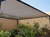 15m x 2m Fence Windscreen Privacy Screen Shade Cover Coffee Fabric Mesh Garden V63-931951
