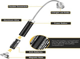 BBQ lamp - Magnetic base - Super bright LED BBQ lamp - 360&deg rotatable neck, waterproof and V1188-MS101-01034-1