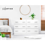 Artiss 6 Chest of Drawers - VEDA White FURNI-N-CDR-01-WH-AB