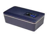 600ml Ultrasonic Jewelry Cleaner with UV Function, 43kHz Portable Machine V1263-JX-4713