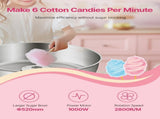 Electric Cotton Candy Machine, 1000W Commercial Candy Floss Maker with 52cm in Stainless Steel Bowl, V952-TSDRMHTJLSWGP21VKV3