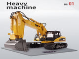 HUINA 1/14 15CH RC Alloy Excavator Construction Engineering Vehicle Digger Toy Gift V610-TOY-RC-HN550