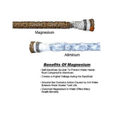 Magnesium Anode Rod Water Heater Anode Rod 3/4NPT Four-Section Conjoined Constant Temperature Heat V1366-AZ2-W-16175