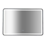 Rectangular Mirror LED Anti-Fog Illuminated Bathroom Living Room V63-840661