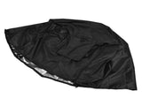 124.5x84x79cm Dogs Wire Crate Cover Waterproof Sunscreen Dustproof Pet Cage Cover for OutdoofBlack V1294-YM0714-3111210258211