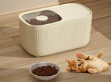 Rice Storage Container Versatile Airtight Rice Bucket Cereal Flour Grain Organizer with Scale for V1294-YM0901-3118240036111