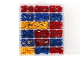 1200PCS Wiring Terminal Mini Portable Copper Tube Insulated End Wire Connector Kit1200PCS V1294-YM0710-3113210196811