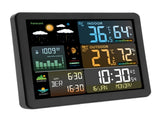 Wireless Weather Color Display Digital Temperature Humidity Moon Phase Weather Forecast V1294-YM0901-3111240136711