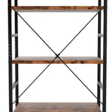 Levede 5-Tier Industrial Bookshelf Bookcase 157.5cm CH1155-5