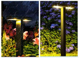 Solar Powered Garden Ground Light with Automatic Dusk to Dawn Sensor, Waterproof Stake Lamp for V1189-LC-KF-00028