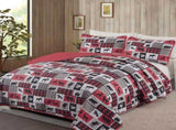 Christmas feel Queen Bedspread Set V745-MAC090231Q13U